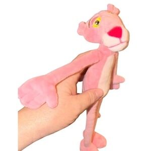 Pink Panther Plush Stuffed Animal Toy Character Retro Gift